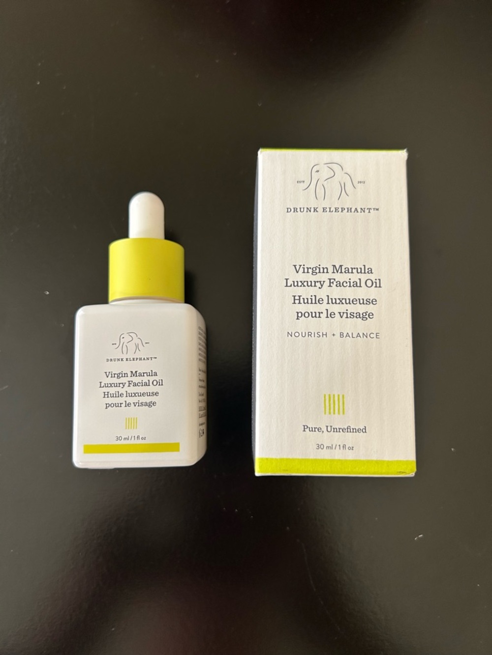 Drunk Elephant Virgin Marula Luxury Facial Oil 30 ml MSRP $72